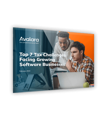 The Top 7 Tax Challenges Facing Growing Software Businesses front cover