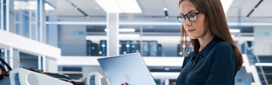 Person auditing a business. Person auditing a business.