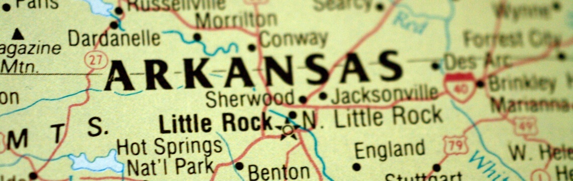 Map of Arkansas