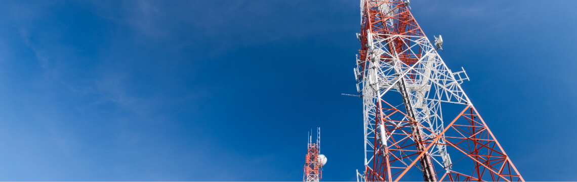 Communications towers