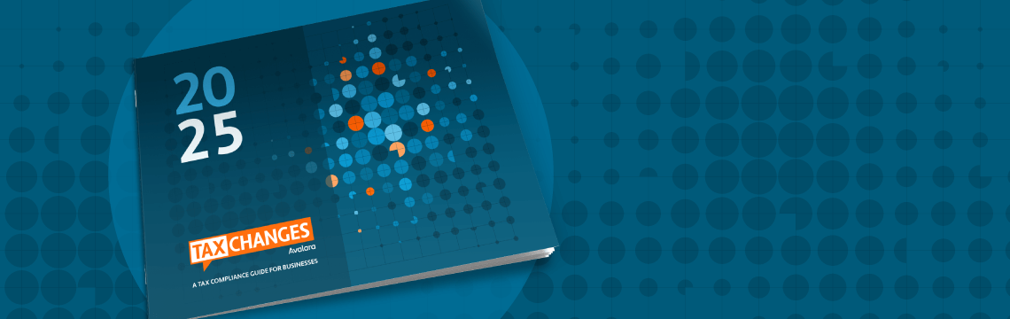 Graphic of the Avalara Tax Changes 2025 report.