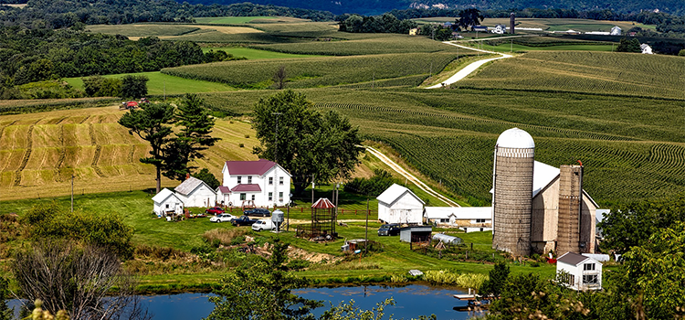 Iowa farm